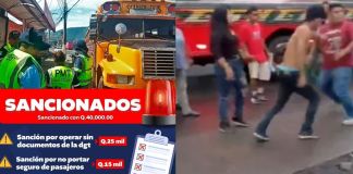 DGT sanciona con Q40 mil a unidades de extraurbano. Foto La Hora: Captura de Pantalla / DGT.