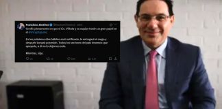 Francisco Jiménez se pronuncia tras anuncio del nuevo ministro del Mingob. Foto La Hora: captura.