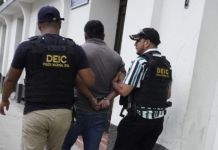 PNC: crimen contra pareja de esposos en Jalapa fue ordenado desde prisión; capturan a presunto responsable PNC captura al "principal" sospechoso del crimen contra una pareja de 24 años. Foto La Hora: PNC.