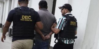 PNC captura al "principal" sospechoso del crimen contra una pareja de 24 años. Foto La Hora: PNC.
