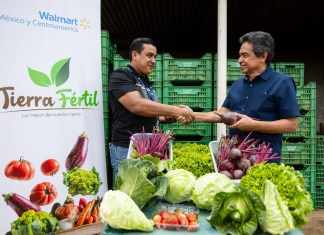 Asunción Export y Walmart, juntos en "Tierra Fértil" para el desarrollo agrícola. Foto: Cortesía Walmart México y Centroamérica