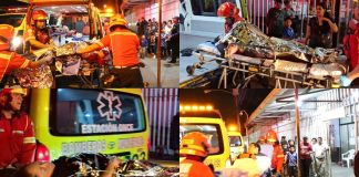 Ataque armado en zona 25 deja cuatro heridos, dos en estado critico.