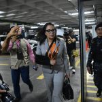 La ex vicepresidenta Roxana Baldetti será sometida a una intervención quirúrgica y solicitó permiso para permanecer fuera de prisión. Foto La Hora: Daniel Ramírez