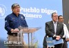 El presidente Bernardo Arévalo y el ministro de Gobernación Francisco Jiménez