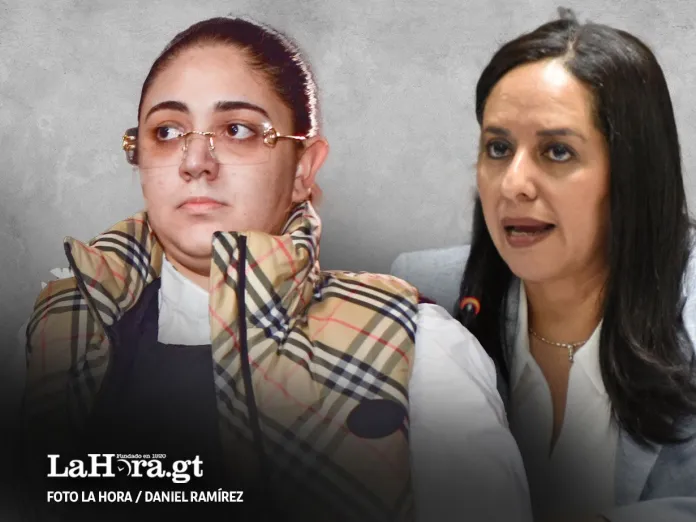 Bonilla-Berganza La defensa de María Fernanda Bonilla denuncio a la jueza Carol Berganza con la finalidad de usarla como excusa para separarla del caso Melisa Palacios. Arte La Hora: Francisco Altán