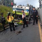 Bus volcado