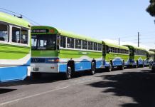 Transporte Urbano de Guatemala y de Mixco confirmaron que realizarán una manifestación pacífica este lunes. Foto La Hora: MuniMixco.