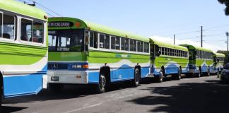 Transporte Urbano de Guatemala y de Mixco confirmaron que realizarán una manifestación pacífica este lunes. Foto La Hora: MuniMixco.