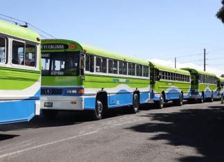 Transporte Urbano de Guatemala y de Mixco confirmaron que realizarán una manifestación pacífica este lunes. Foto La Hora: MuniMixco.