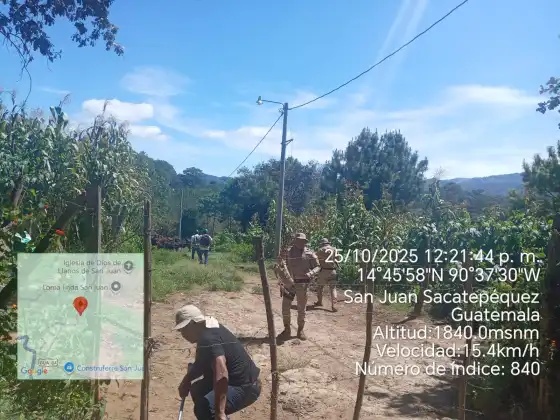 Búsqueda del Jaguar Melánico. Foto La Hora: Conap