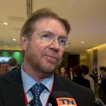 Presidente del Comité Coordinador de Asociaciones Agrícolas, Comerciales, Industriales y Financieras (CACIF), Charles Bland. Foto La Hora: Daniel Ramírez.