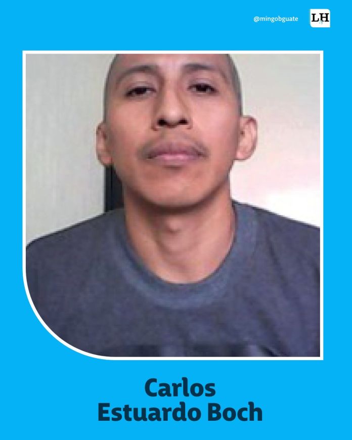 CARLOS ESTUARDO BOCH. Foto La Hora: PNC