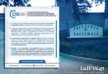 CIG advierte que fuga de reos amenaza la seguridad nacional y el clima económico del país La CIG se pronuncia ante el escape de los 20 reos en Fraijanes II.