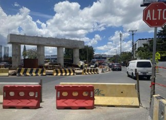 Anuncian cierre en la Calzada Roosevelt para este fin de semana.