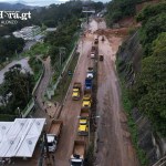 Eddy Monzón, informó que las labores se desarrollan bajo un Sistema de Comando de Incidentes. Foto La Hora: Fabricio Alonzo.