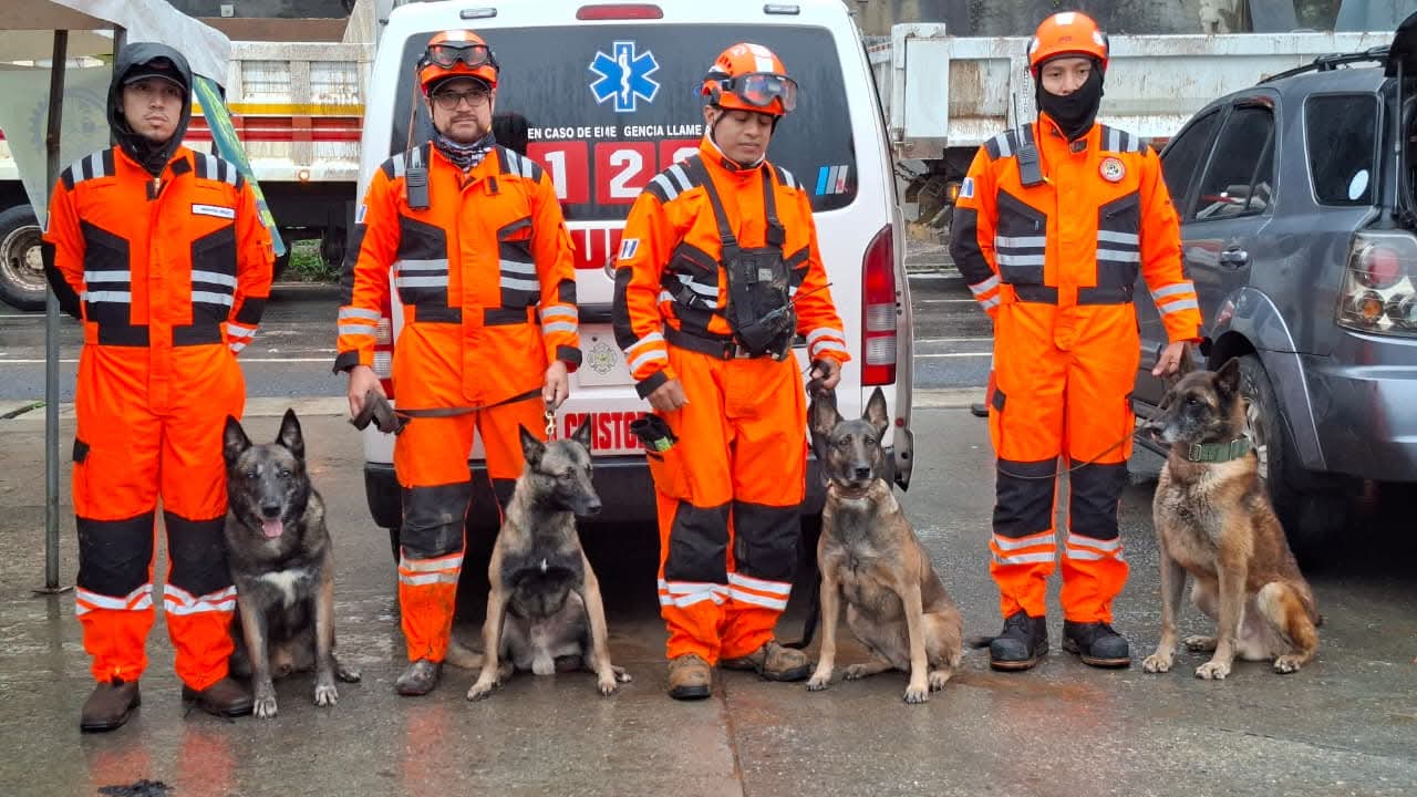 Derrumbe en carretera a El Salvador: Unidad canina de CVB localiza posibles ubicaciones del guardia desaparecido