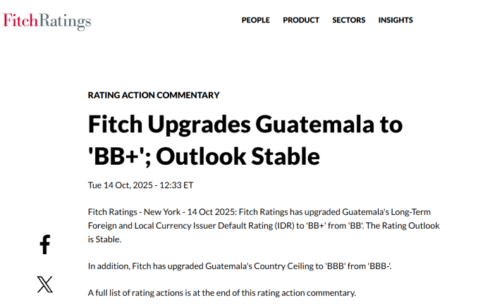 comunicado Fitch Ratings