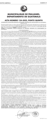 actas municipalidades