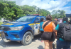 Cinco menores de edad, entre ellas tres niñas y dos adolescentes, fueron rescatadas por agentes. Foto La Hora: PNC.