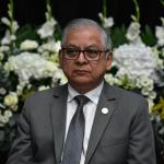 Carlos Lucero podría asumir nuevamente la presidencia del OJ de forma interina si los magistrados no eligen mandatario. Foto La Hora: OJ