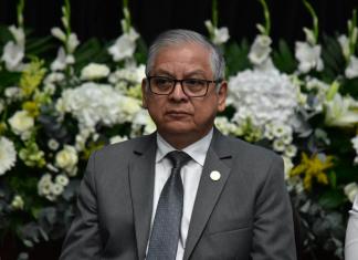 Carlos Lucero podría asumir nuevamente la presidencia del OJ de forma interina si los magistrados no eligen mandatario. Foto La Hora: OJ