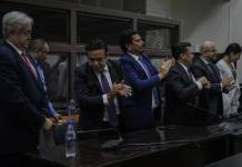 Tribunal absuelve a cinco acusados en caso TCQ y ordena investigar a fiscales que establecieron acuerdo con Juan Carlos Monzón. Foto La Hora: Daniel Ramírez