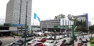 Centro cívico de la ciudad de Guatemala. Foto La Hora: Municipalidad de Guatemala