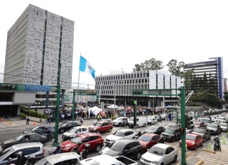 Centro cívico de la ciudad de Guatemala. Foto La Hora: Municipalidad de Guatemala