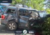 Múltiple colisión en ruta al Atlántico deja un fallecido y ocho heridos. Foto La Hora: Bomberos Municipales Departamentales.