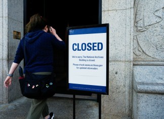 Cierre de Gobierno Federal