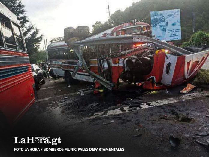 Transporte público accidentado