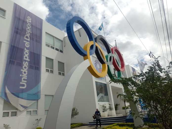 Instalaciones del Comité Olímpico Guatemalteco por Juegos Centroamericanos 2025. Foto La Hora COG