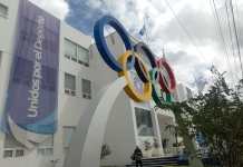 Instalaciones del Comité Olímpico Guatemalteco por Juegos Centroamericanos 2025. Foto La Hora COG