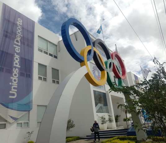Instalaciones del Comité Olímpico Guatemalteco por Juegos Centroamericanos 2025. Foto La Hora COG