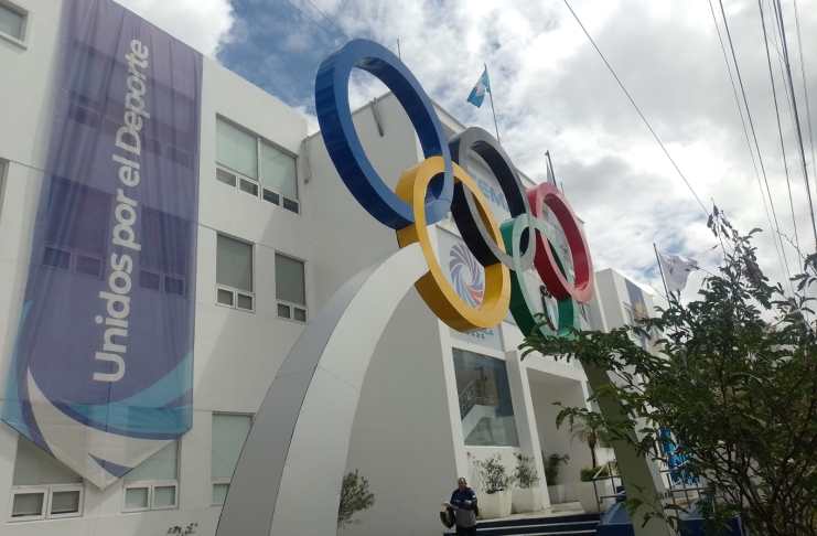 Instalaciones del Comité Olímpico Guatemalteco por Juegos Centroamericanos 2025. Foto La Hora COG