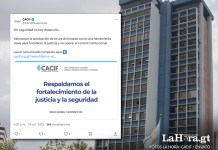 Cacif se pronuncia por la aprobación de la Ley Antipandillas Comunicado de Cacif por la aprobación de Ley Antipandillas. Arte La Hora: Alejandro Ramírez