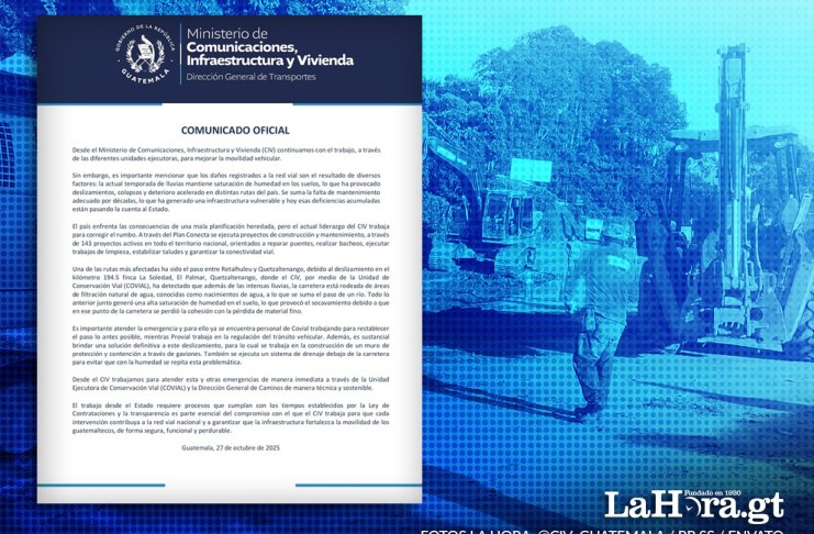 Comunicado de Covial sobre la habilitación del puente Tubac II. Arte La Hora: Alejandro Ramírez