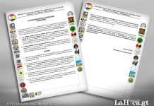 Autoridades Indígenas exigen el retiro de inmunidad y antejuicio de Porras y juez Orellana Comunicado Autoridades Indígenas Ancestrales. Arte La Hora: Alejandro Ramírez.