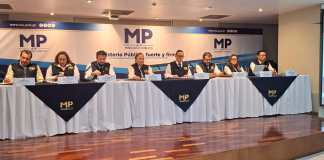 Ministerio Público en Conferencia de Prensa, Foto La Hora. Cortesía.
