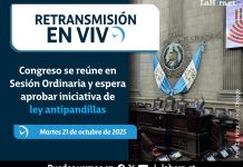 Retransmisión: Congreso se reúne en Sesión Ordinaria y espera aprobar iniciativa de ley antipandillas Para este martes 21 de octubre, el Congreso de la República celebrará la Sesión Ordinaria en el pleno legislativo. Arte La Hora: Roberto Altán.