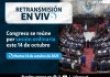 Congreso de la República se reúne por Sesión Ordinaria este martes 14 de octubre.