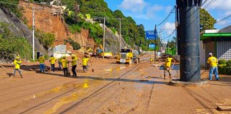 Conred mantiene restricción del paso en el km 24 en carretera a El Salvador para este fin de semana