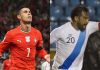 Cristiano Ronaldo y Carlos Ruiz