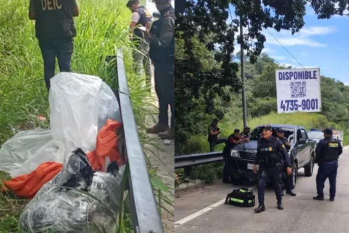 Cuerpos nailon PNC atribuye a rivalidad entre pandillas hallazgo de cuerpos envueltos en nailon.