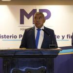 La Hora cuestionó al jefe de la Fiscalía Especial Contra la Impunidad (FECI), Rafael Curruchiche. Foto La Hora: Daniel Ramírez.
