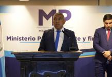 La Hora cuestionó al jefe de la Fiscalía Especial Contra la Impunidad (FECI), Rafael Curruchiche. Foto La Hora: Daniel Ramírez.