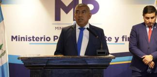 La Hora cuestionó al jefe de la Fiscalía Especial Contra la Impunidad (FECI), Rafael Curruchiche. Foto La Hora: Daniel Ramírez.