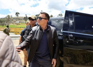 Presidencia de Ecuador denuncia ataque contra Daniel Noboa que se encontraba en la caravana presidencial.