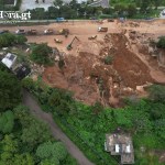 Nuevo deslizamiento en km 24 de carretera a El Salvador. Foto La Hora: Fabricio Alonzo