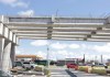 Trabajos en el paso a desnivel de la calzada Roosevelt que afectarán la circulación vial por el sector, debido a cierres temporales. Foto La Hora: CIV.